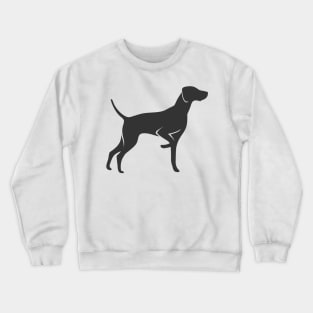 black dog Crewneck Sweatshirt